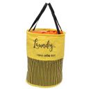 Perpetual Laundry Basket For Clothes - 45 Liter Waterproof Non Woven Cloth Bag For Storage Clothes, Flodable Laundry Basket Bag With Handle...
