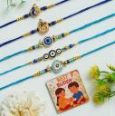 Perpetual Set Of 5 Rakhi ...
