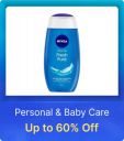 Personal & Baby Care product @ upto 60% off on Flipkart Big Billion Days Sale...