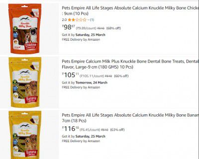 Pet Food Upto 86% Off