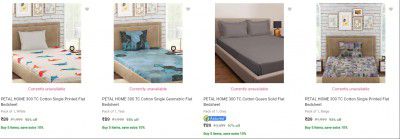 Petal Home Bedsheets up to 95% offf