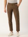 Peter England Better Jeans Company Men Super Slim Fit Trousers...