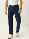 Peter England Better Jeans Company Men Super Slim Fit Trousers...
