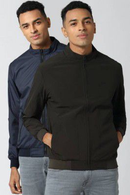 PETER ENGLAND  Men Solid Casual Jacket (Pack Of 2)