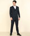 PETER ENGLAND  Men Three Piece Suit Solid Suit...