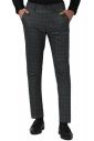Peter England Men's Regular Fit Polyester Blend Pant...