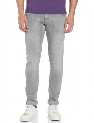 Peter England Men's Skinny Fit Jeans | Denim Mid Washed | Casual Wear | Stylish Bottoms