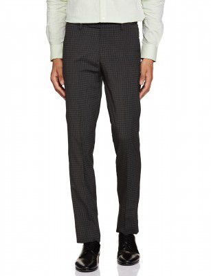 Peter England Men's Slim Pants