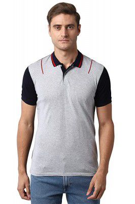 Peter England Mens Slim Polo Shirt