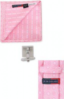 PETER ENGLAND Printed Tie (Pack of 3)