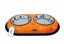 Pets Empire Cat and Puppy Double Dinner bowl 200 X 2 ML( Color May Vary )...