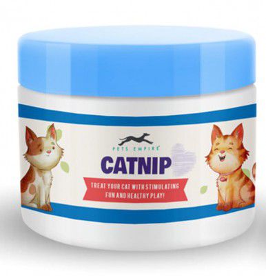 Pets Empire Indoor and Outdoor Cat and Kitten, Infused with Strong, High Potency Catnip, Best for Encouraging Cats Training Cat Catnip 10 GMS Each (Buy 1 get 1 Free)