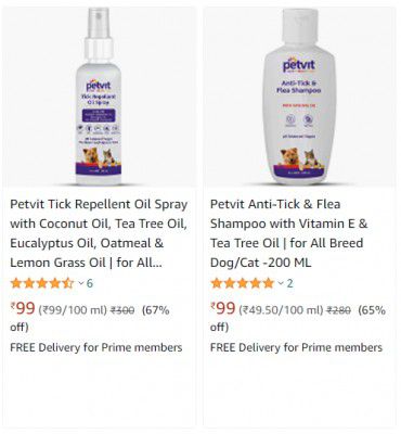 Petvit  baby care products starting at ₹99