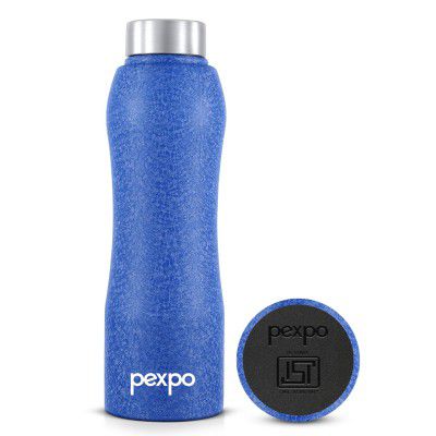 Pexpo Bistro ISI Certified Stainless Steel Fridge/Sports Water Bottle 1 Litre