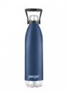 Pexpo ECHO ISI Certified Thermosteel 1800ml 24 Hrs Hot & Cold Blue Insulated Bottle...