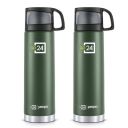 Pexpo Stainless Steel Water Bottle 1 LTR (Pack of 2)...