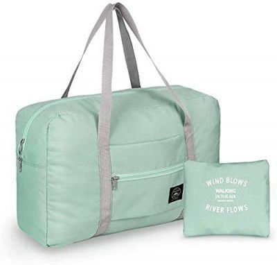 Peyx Waterproof Foldable Nylon Super Lightweight Large Capacity Storage Luggage Bag for Travel Camping, Sports Gear or Gym, Can Attach on The Handle of Suitcase, to Travel Freely Around Universe