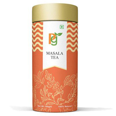 PG Masala Tea 100 Gram Tin Jar 100 g