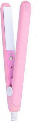 PGK TRADERS Mini Hair straightener Iron Pink Ceramic