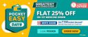 Pharmeasy Pocket Easy Days: Flat 25% OFF + ₹150 Cashback on HDFC...