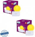 PHILIPS 0.5 W Decorative Plug & Play Night Bulb (Yellow, Pack of 2)...