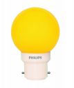 PHILIPS 0.5W B22 LED Yellow LED Bulb (Deco Mini)...