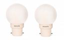 PHILIPS 0.5W B22D Led Bulb (White, Deco Mini) - Pack of 2...