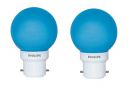 Philips 0.5W Led Bulb, Pack of 2, (Deco Mini), B22...