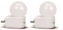 PHILIPS 05W Led White Bulb, Pack of 2, b22d...
