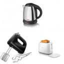 Philips 1.2-Litre Electric Kettle&Philips 300W Lightweight Hand Mixer Blender  ...