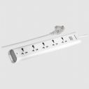 PHILIPS 10 Amps 5 Sockets Power Multiplier (1.2 Meters, Child Safety Shutter, CHP2452W/94, White)...