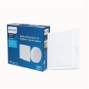 PHILIPS 12 Watt Square Slim Surface Ceiling Light | LED Downlighter for Both Normal & False Ceiling | Colour : Cool Day Light, Pack of 1...
