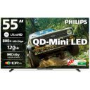 Philips (55") 4K Ultra HD QLED Smart QD-Mini LED Google TV 55MLED610/94...