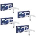Philips 14 Watts Stellar Bright Curvy LED T-Bulb Base B22,Crystal White (Pack of 4)...