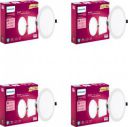 PHILIPS 15W Round UltraGlow LED Downlight -Cool Day Recessed Ceiling Lamp  (White)...