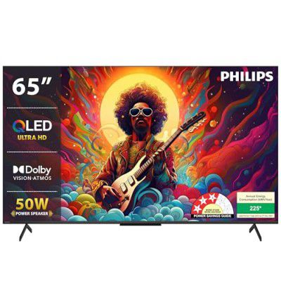 Philips (65") Harmony Series 4K Ultra HD Smart QLED Google TV 65PQT8300/94