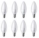 PHILIPS 2.7-Watt 250-lumen Frosted Candle E14 Base (Cool White, Pack of 10 )...
