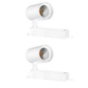 PHILIPS 20-watt Ceiling Spot White Track Light | Indoor Ceiling Focus Light with Flexible Rotatable Head for Kitchen, Living Room & Display Shops | Cool White, Pack of 2...
