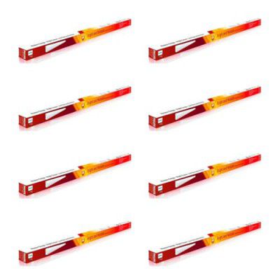 PHILIPS 20-Watt LED Batten/Tubelight | Ujjwal 4-ft LED Batten for Living room, Pack of 8