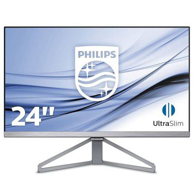 PHILIPS 245C7QJSB 23.8 LCD Monitor with LED Backlight with VGA Port, HDMI Port, Display Port