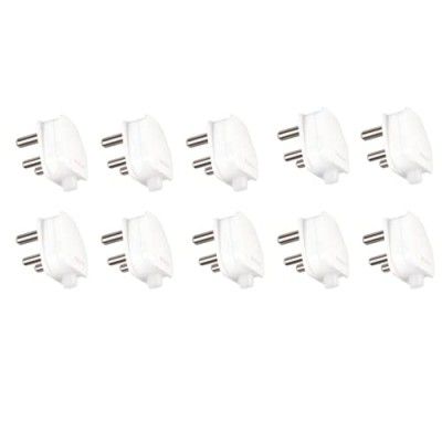 Philips 3 Pin Plug 6A Economy Range, Pack of 10