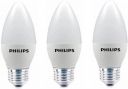 PHILIPS 4 W Candle E27 LED Bulb (White, Pack of 3)...