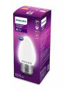 PHILIPS 4-watt Filament Candle LED Bulb | Diffused Candle Bulb for Home & Decoration | Bulb Base: E27, Cool White...