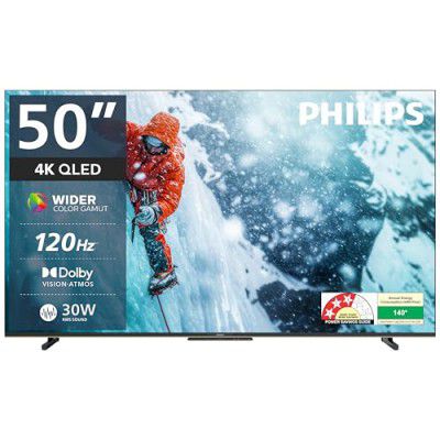 Philips 50 inches 8100 Series 4K Ultra HD Smart QLED Google TV 50PQT8100/94