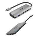 PHILIPS 6 in 1 USB Type C to ethernet + HDMI 4K 30Hz + USB A + PD (max 60W) + Micro SD Card Slot Dock Adapter for MacBook, Windows OS, iPad, Chromebook, Surface, Android Type C Port Devices...