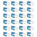 PHILIPS 6W AstraGlow 3in1 LED Downlight | Ultra Bright Slim Panel Light | Pack of 24...