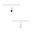 PHILIPS 8W B22 LED Cool Day Light Bulb, Pack of 2...
