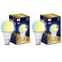 PHILIPS 9W B22 LED Bulb | 3 Colors in 1 LED Bulb | Pack of 2 | Gold Perform Series...