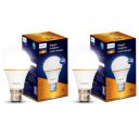 PHILIPS 9W LED B22 Bulb | Bigger & Brighter LED Bulb for Home | Color: Cool Day Light | Pack of 2 | Gold Perform Series...