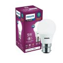 Philips Ace Saver 5-watt B22 LED Bulb | Crystal White | Pack of 1...